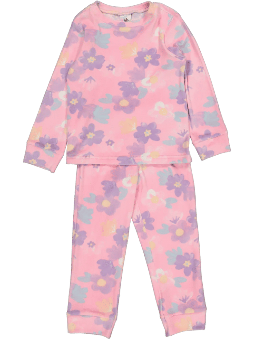 Pink Floral Pyjama Set