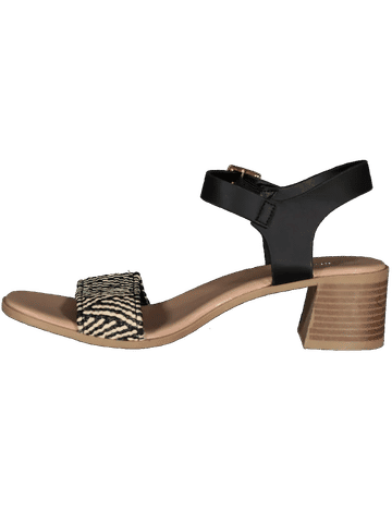 Black And White Block Heel