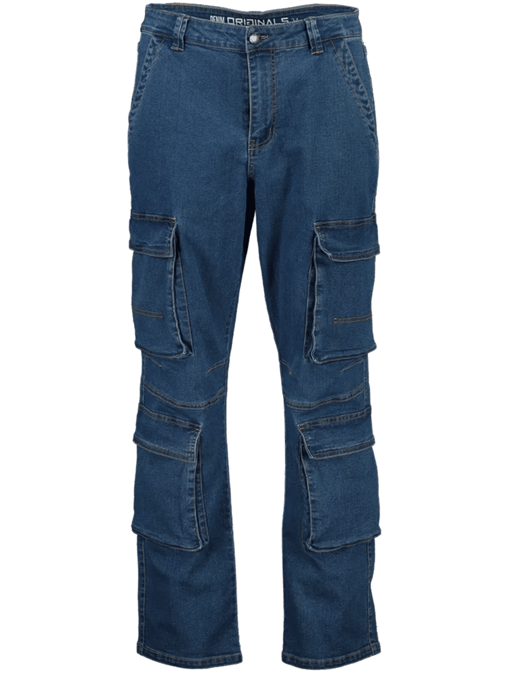 Men'S Denim Cargo Pants