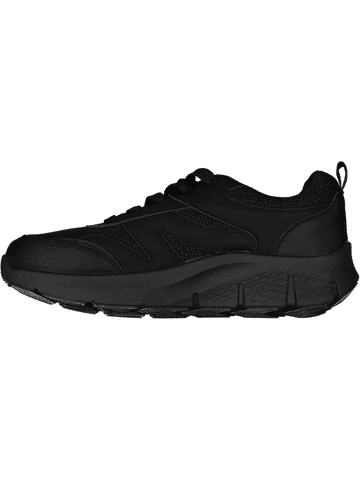 Black Lace-Up Trainers