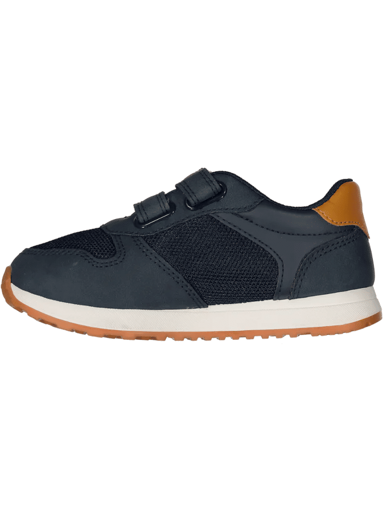 Navy Blue Velcro Strap Sneakers (1)
