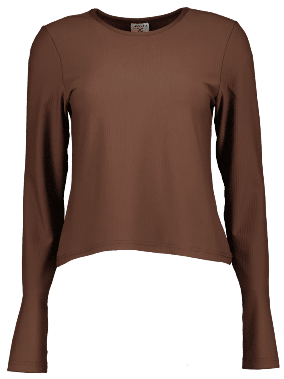 Ribbed Long Sleeve Active Top