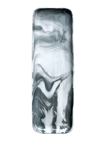 Rectangular Marble Effect Platter 34cm