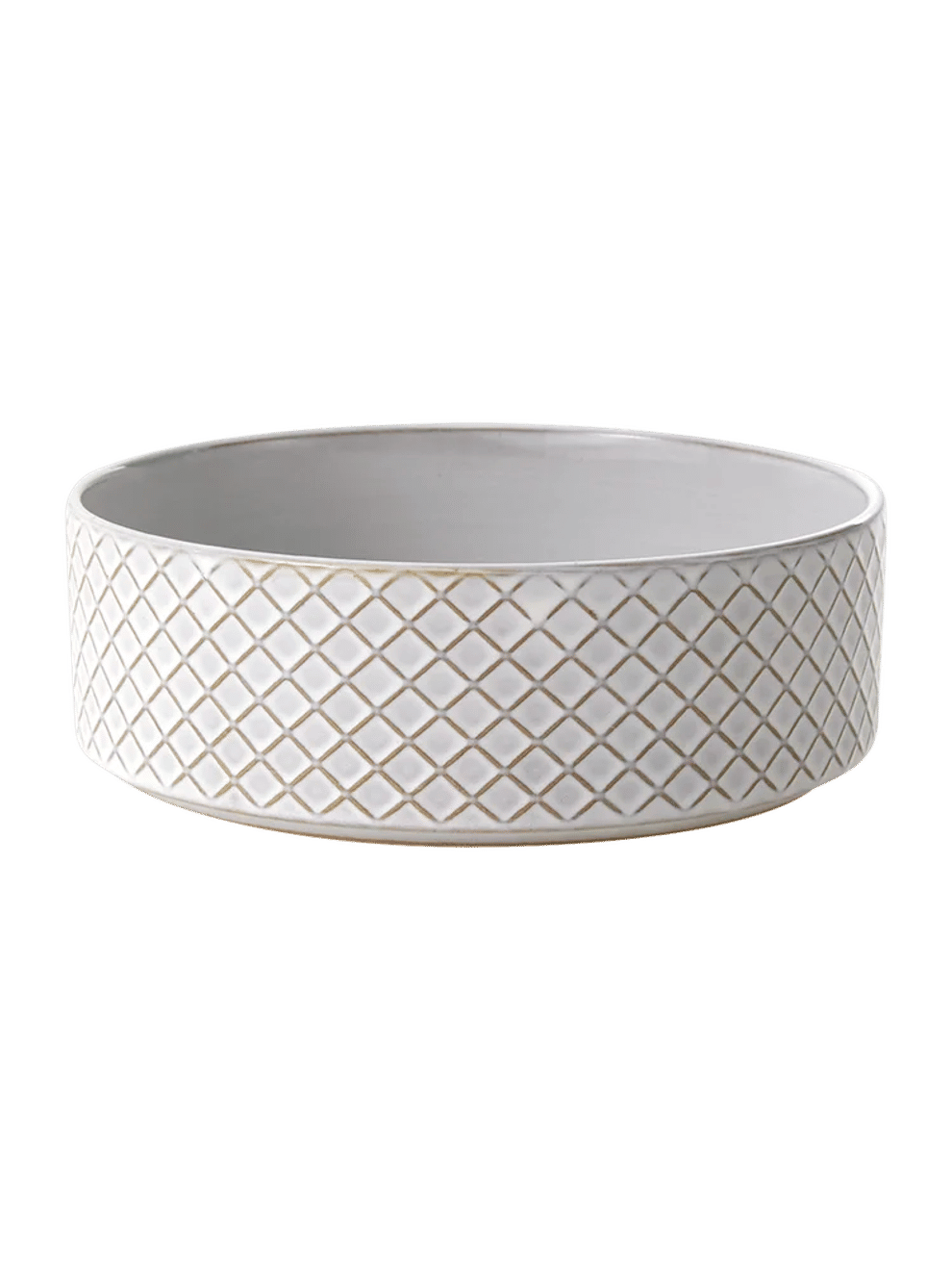 Textured Ceramic Serving Bowl 20x7cm (1)