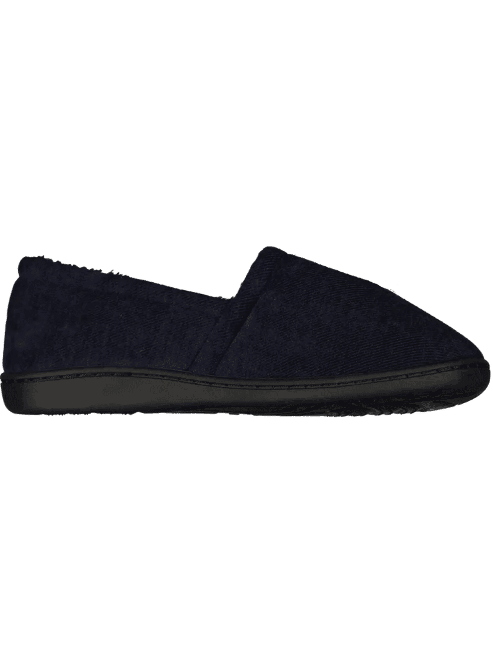 Navy Fleece Full Slippers