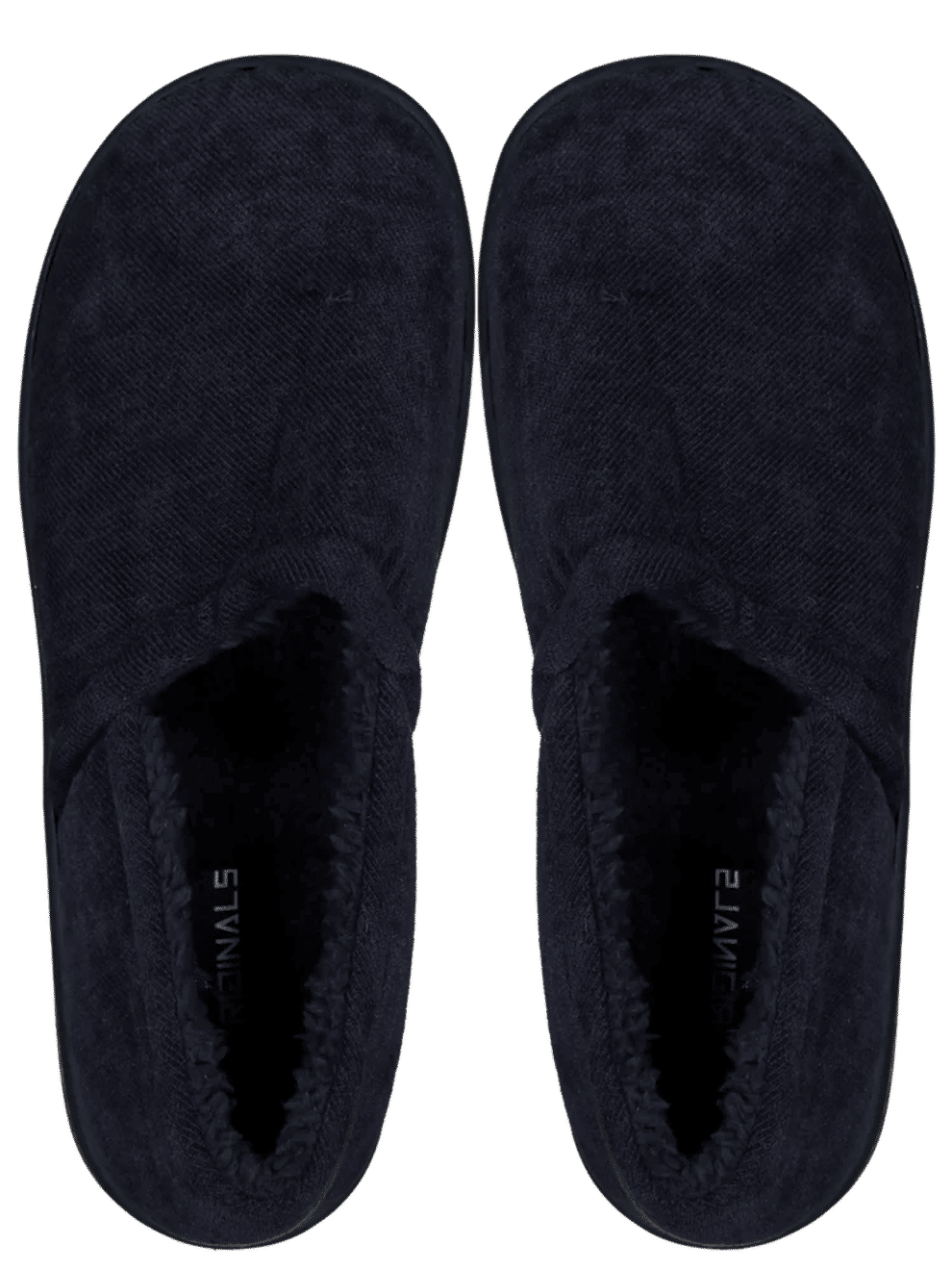 Navy Fleece Full Slippers (2)