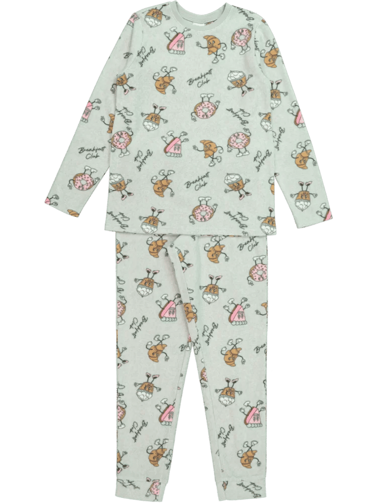 Breakfast Club Printed Pyjama Set