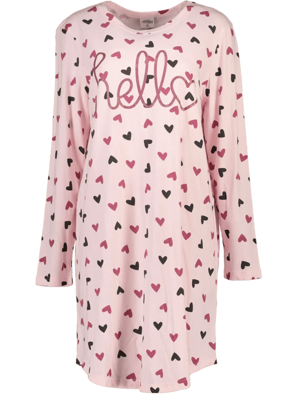 Heart Print Night Dress