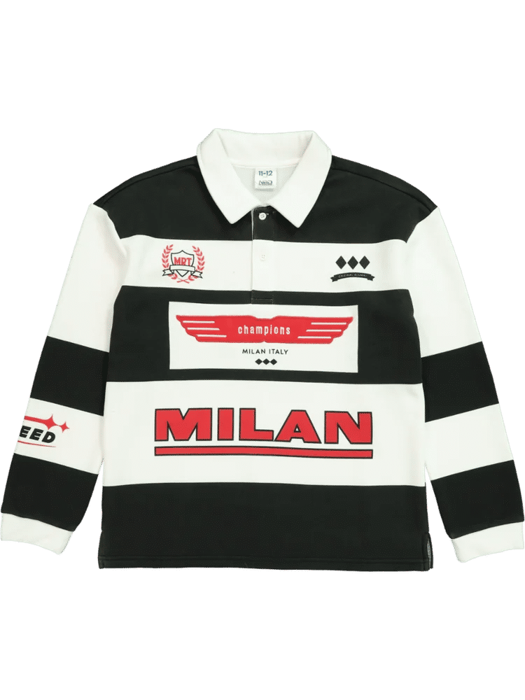 Striped Long Sleeve Golfer