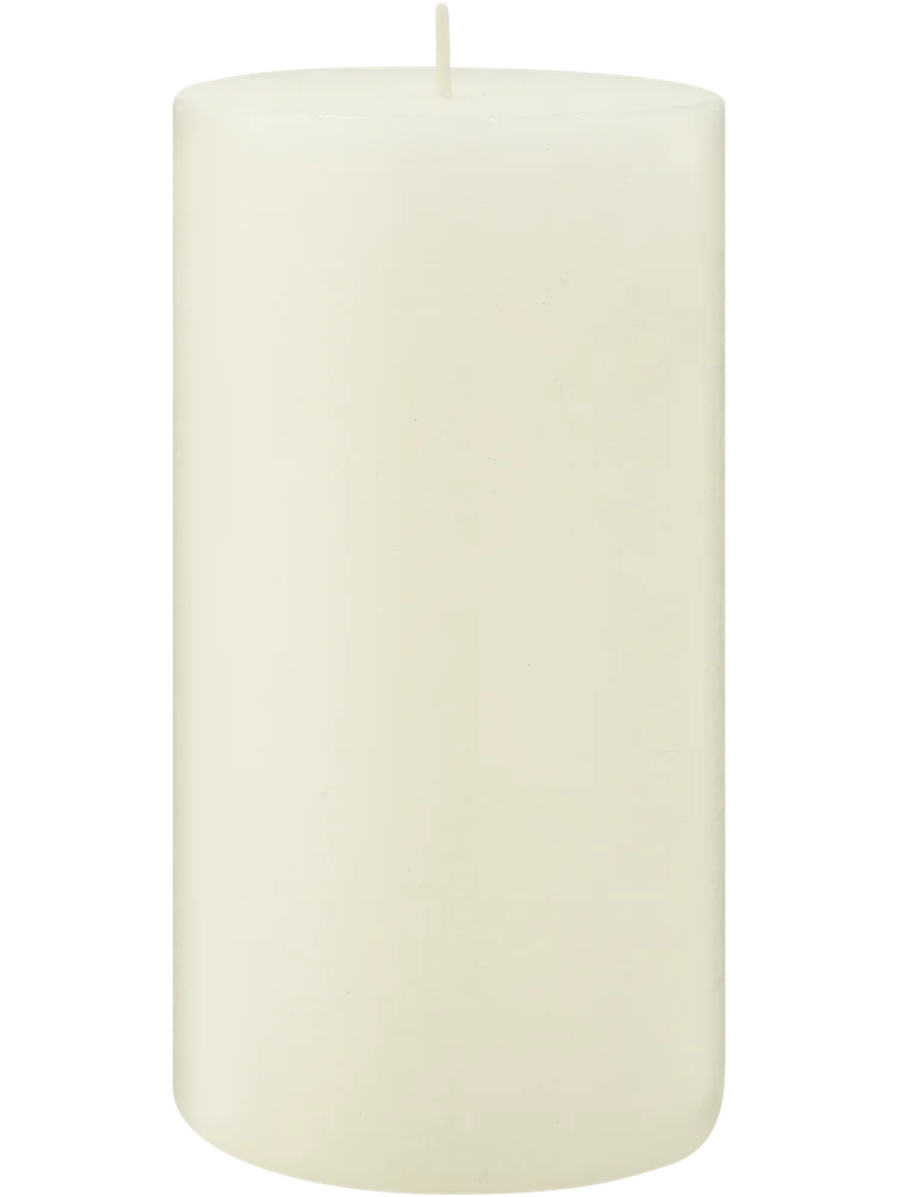 Large Classic White Pillar Candle