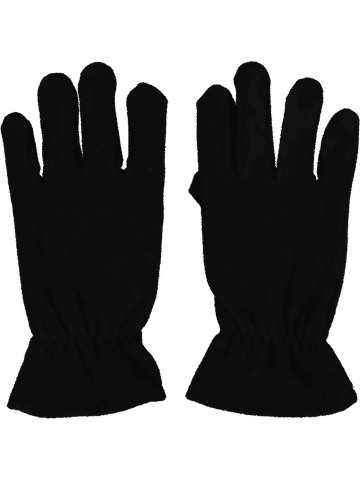 Black Elasticated Wrist Gloves