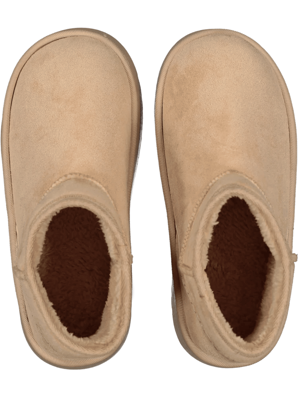 Tan Platform Ankle Boots (2)
