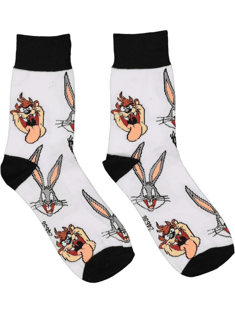 Grey Looney Tunes Character Socks (1)