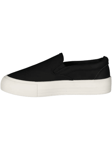 Black Slip On Sneakers