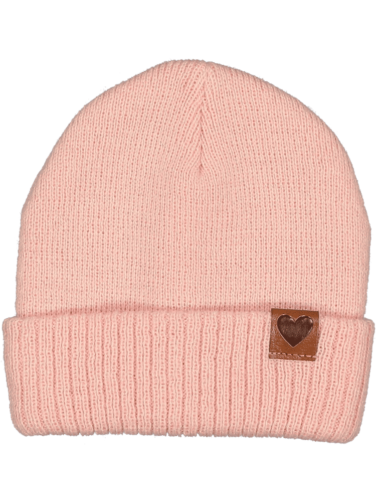 Pink Acrylic Knitted Beanie (1)
