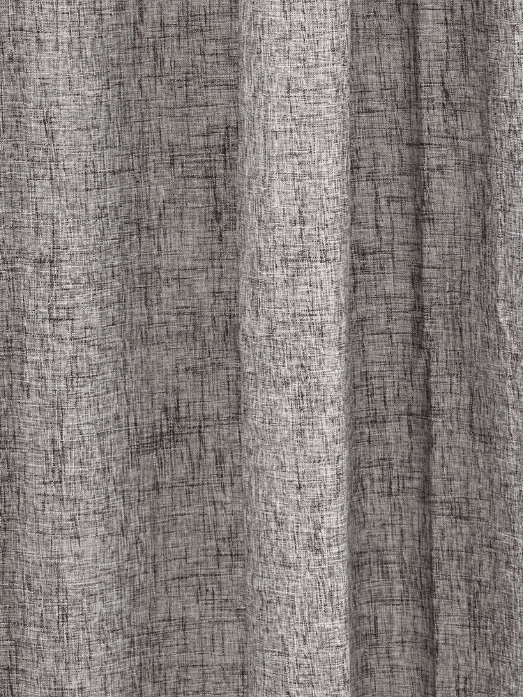Charcoal Grey Lined Eyelet Curtain (2)