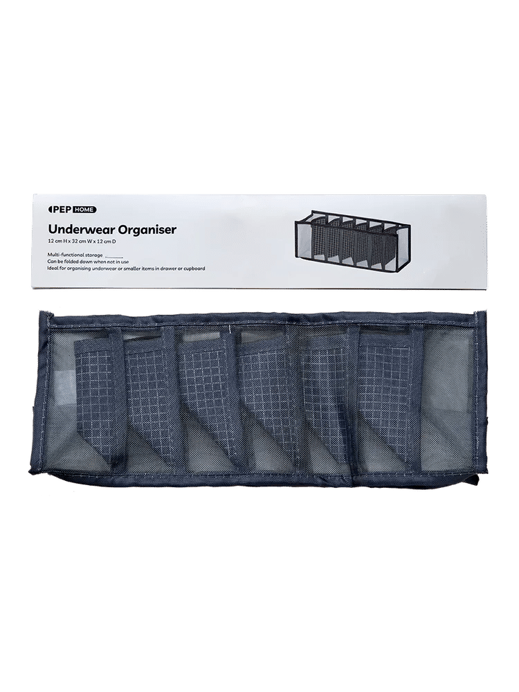 Collapsible Grid Underwear Organiser