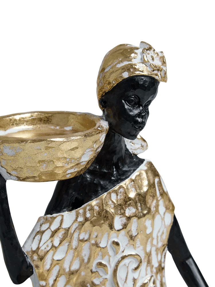 African Woman Decorative Figurine (2)