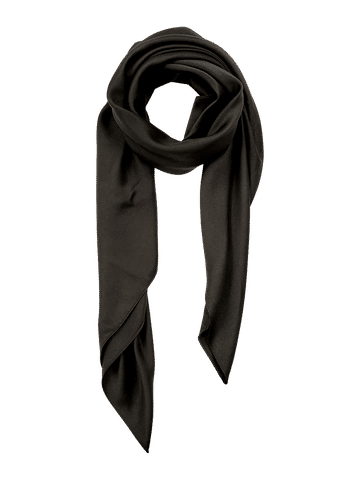 Black Lightweight Scarf