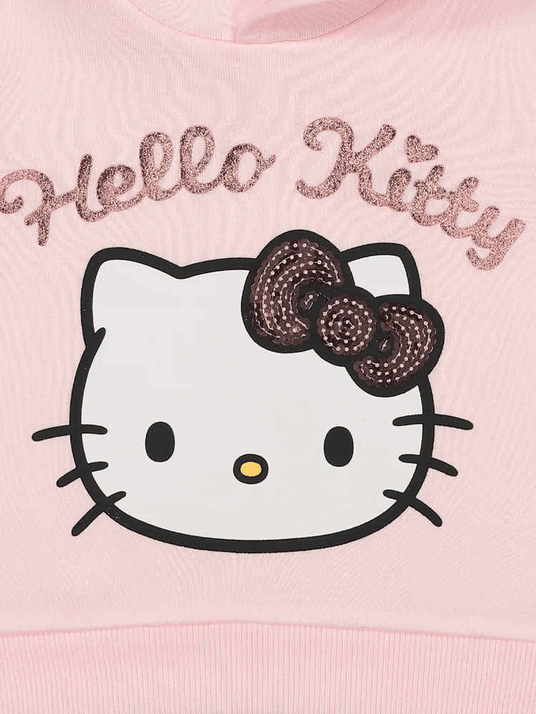 Hello Kitty Pink Hooded Top (2)