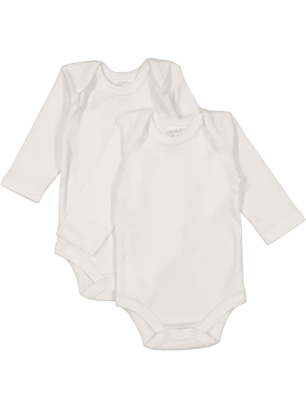 2-Pack Cotton Long Sleeve Bodyvests