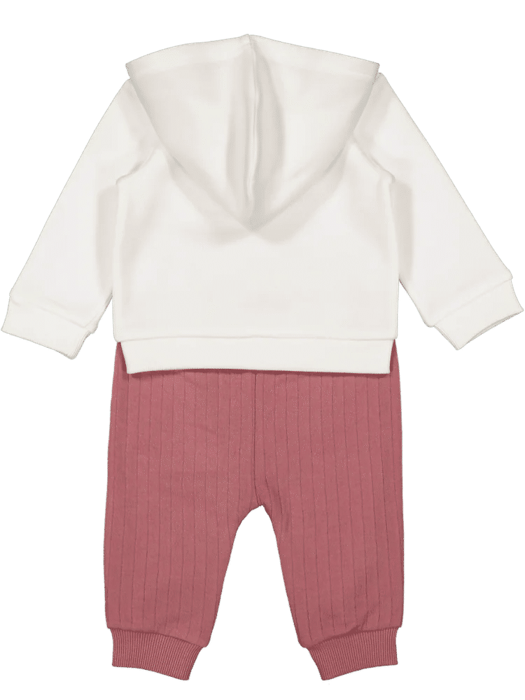 Ballerina Hoodie and Ribbed Pants Set (1)