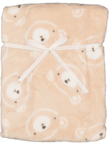 Soft Baby Bear Print Fleece Blanket