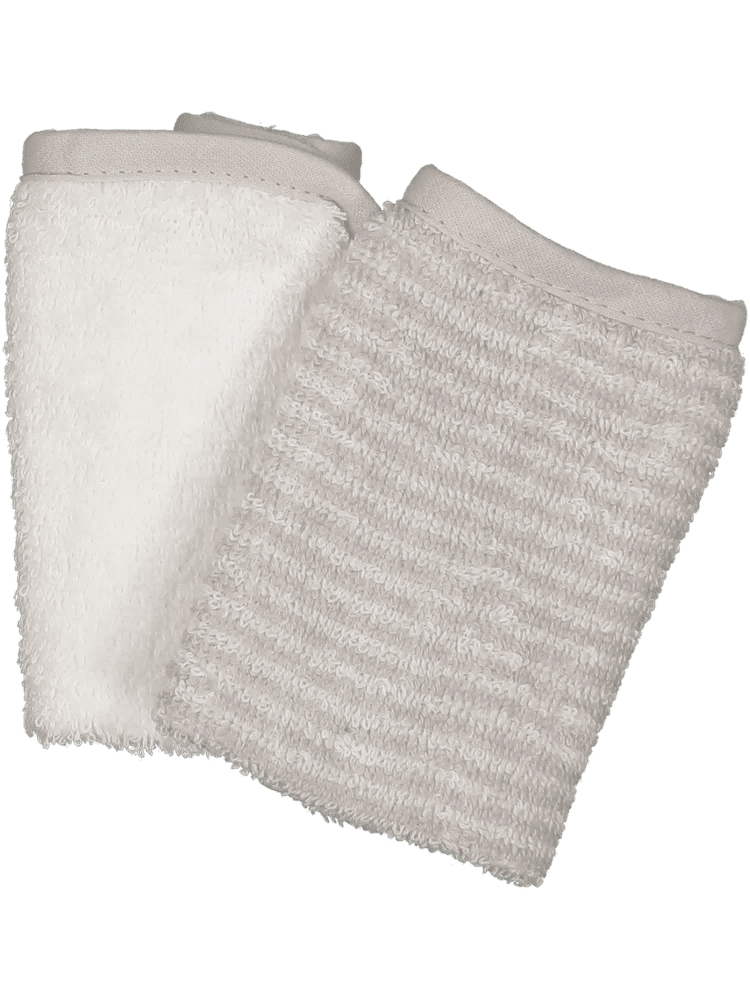 2-Pack Cotton Baby Face Cloths