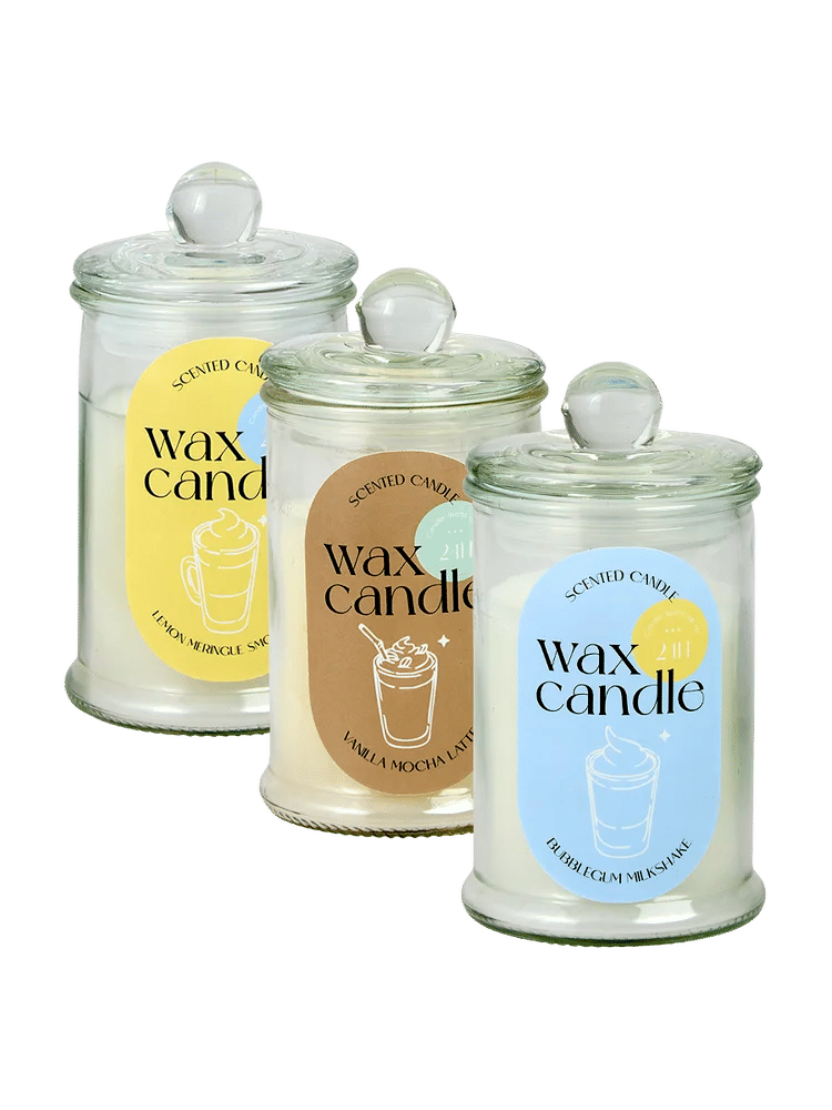 Glass Jar Scented Candle