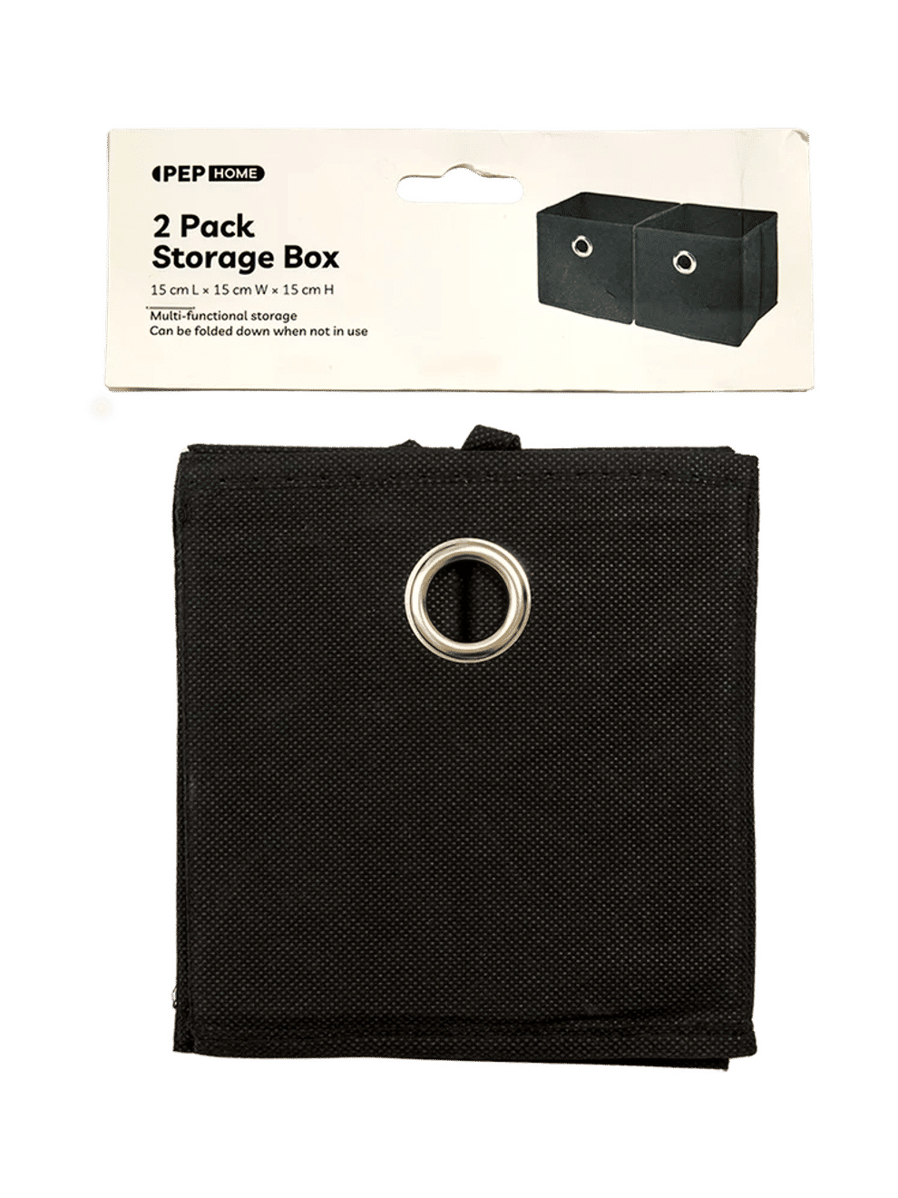 Collapsible Fabric Storage Cubes (2)