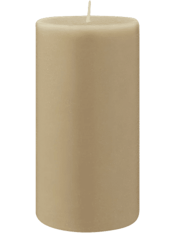 Large Neutral Pillar Candle