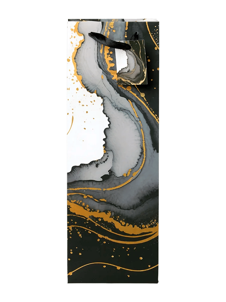 Black and Gold Marble Gift Bag (1)