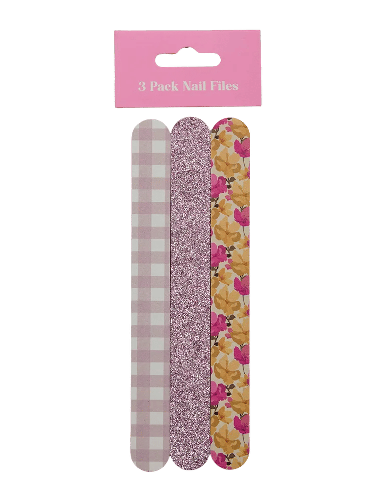 3 Piece Printed Nail File Set (1)