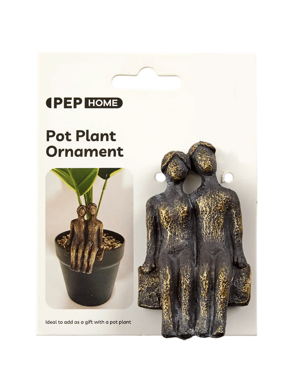 Couple Hanging Pot Ornament