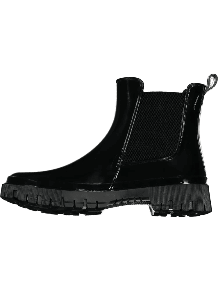 Black Glossy Chelsea Boots (1)