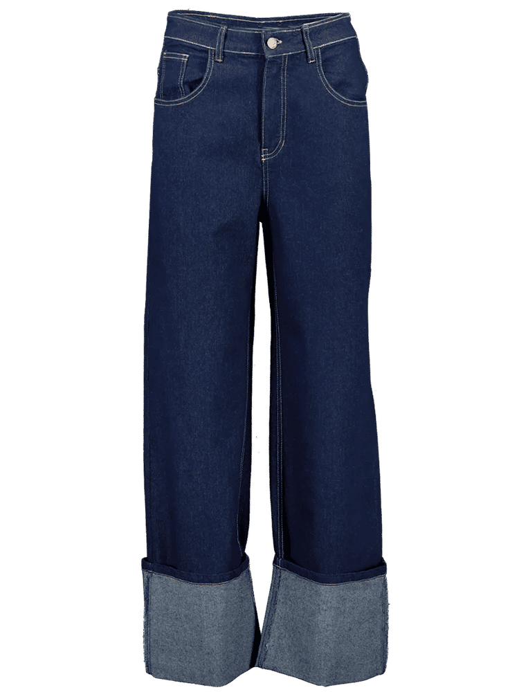 Dark Wash Wide Leg Jeans