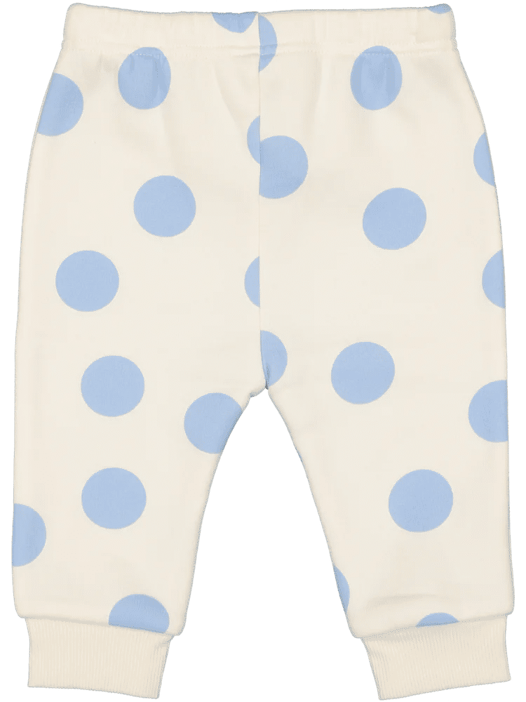 Blue Polka Dot Trackpants (1)