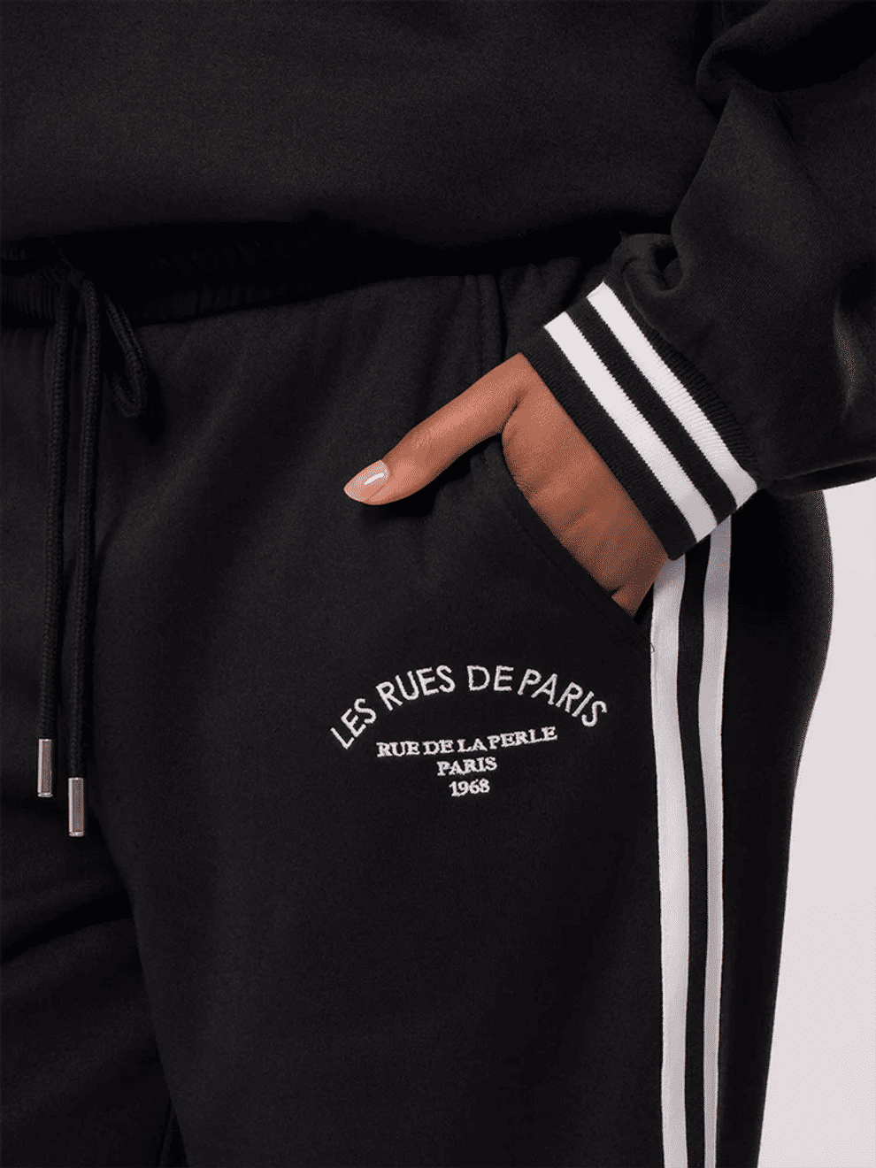 Straight Leg Track Pants (2)