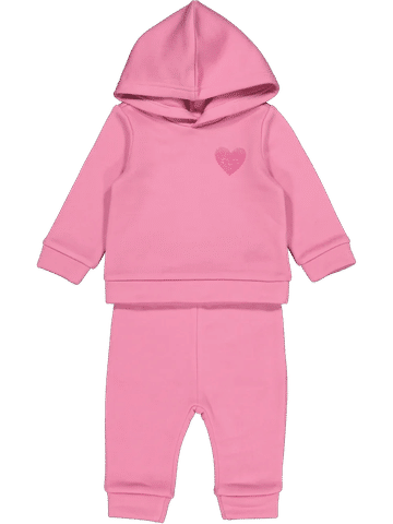 Pink Heart Tracksuit