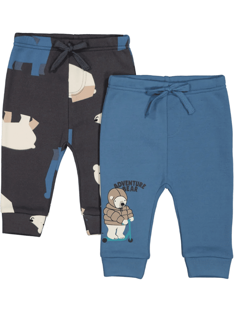 Bear Print Trackpants