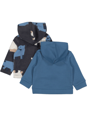 Bear Print Hoodie Set
