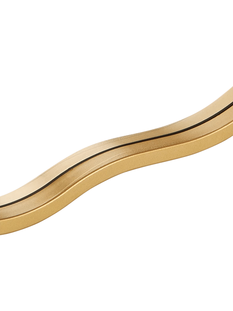 Organic Shaped Gold Mirror (1)