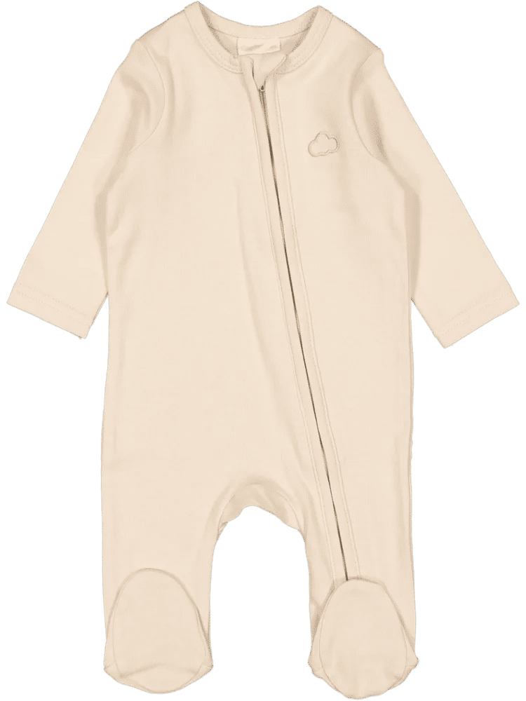Cotton Zip-Up Babygrow