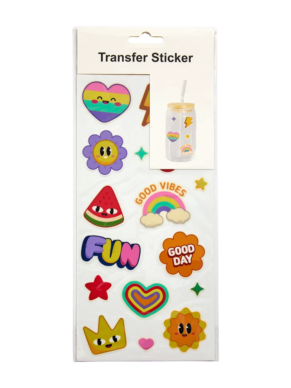 Fun Assorted Adhesive Transfer Stickers (2)