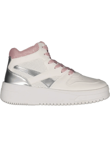 High Top Cream Sneaker