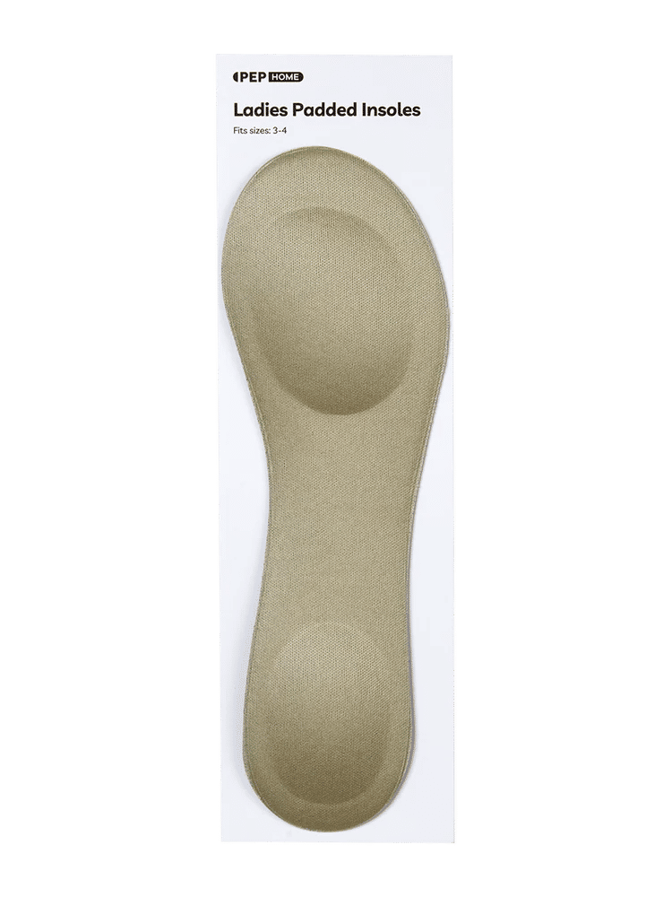 Padded Shoe Insoles Size 3 - 4