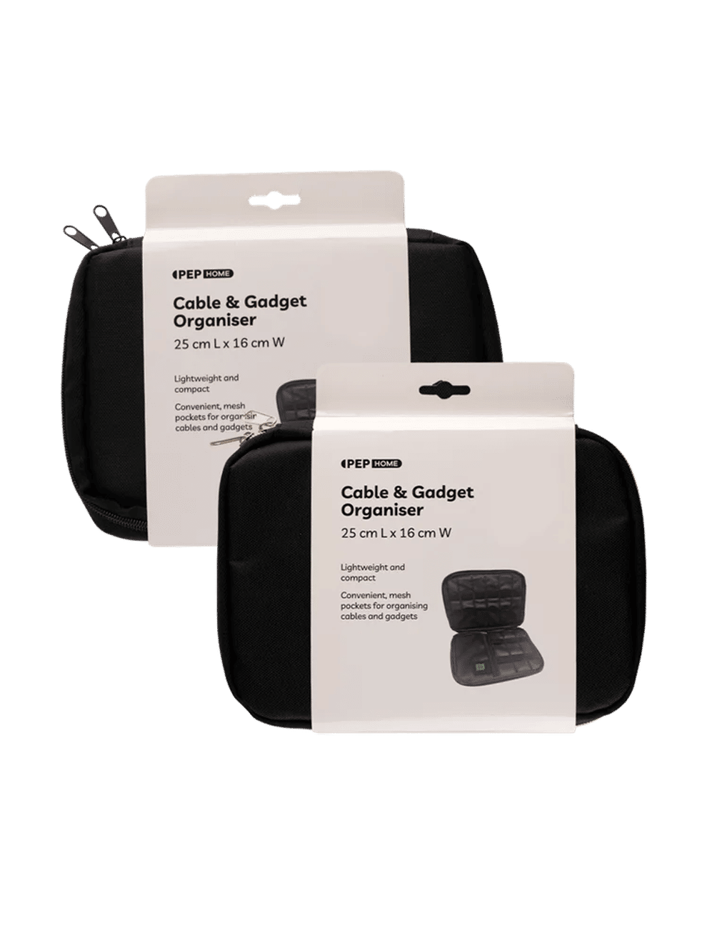Black Cable and Gadget Organiser