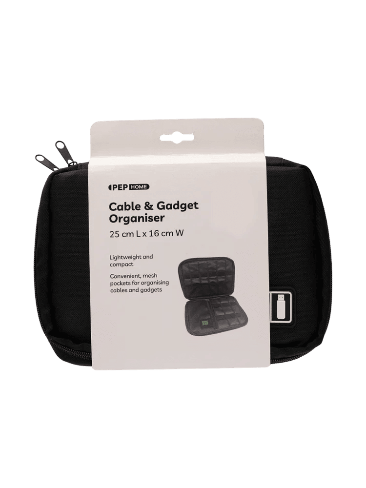 Black Cable and Gadget Organiser (5)