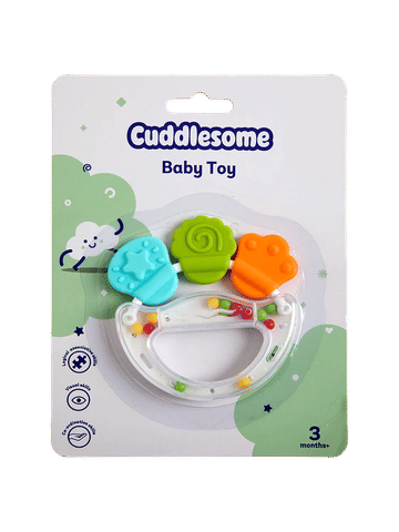 Baby Rattle And Teether Toy
