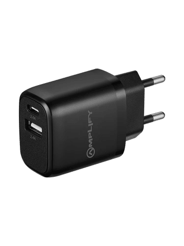 Amplify 12W Dual Wall Charger